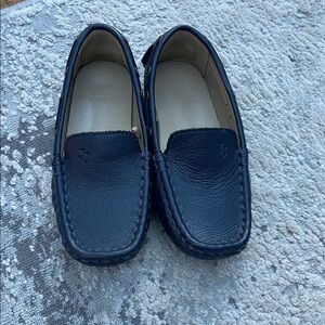 Janie and Jack Navy Kids Loafers size 10 T